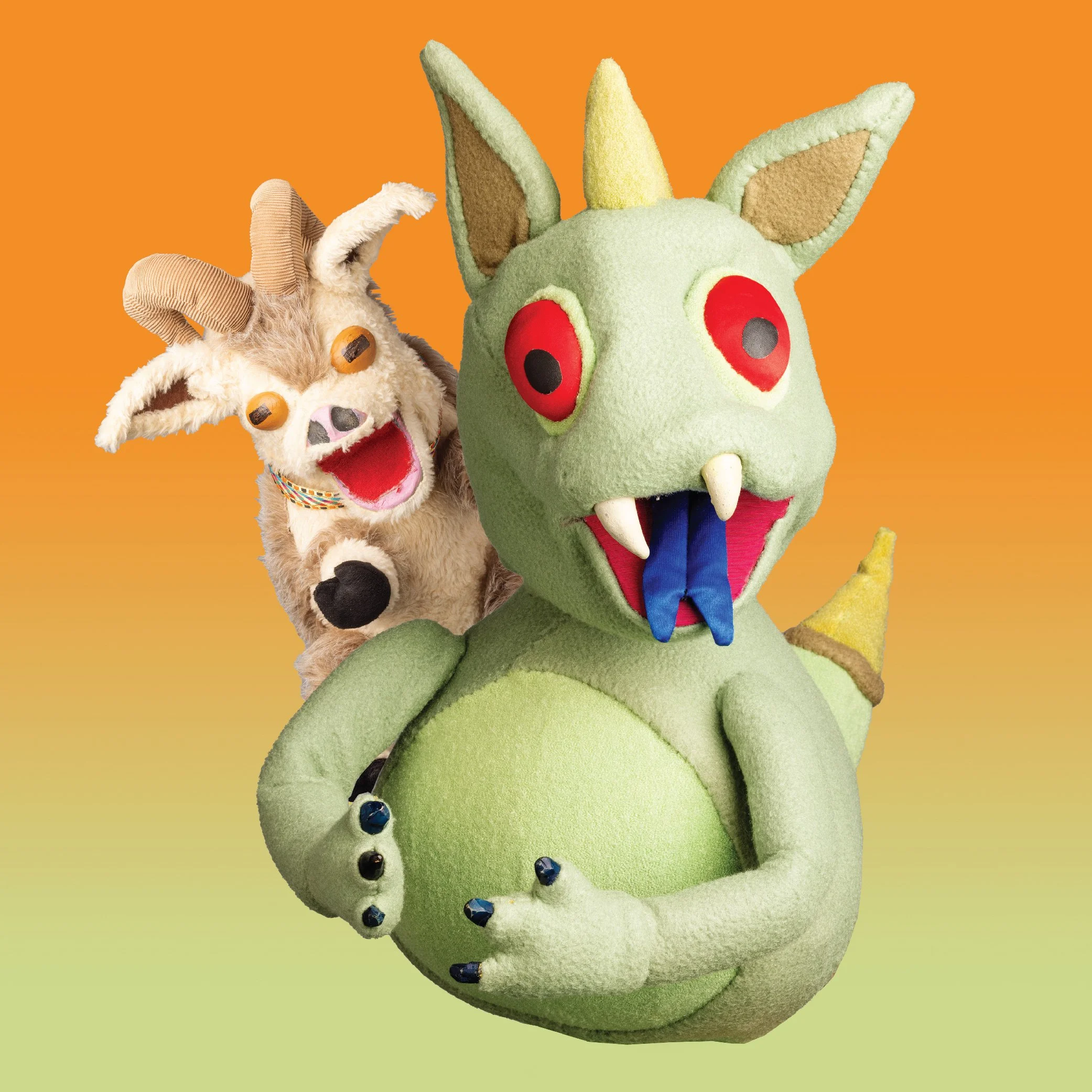 Red Herring Puppets: The Friendly Chupacabra — Scoundrel and Scamp